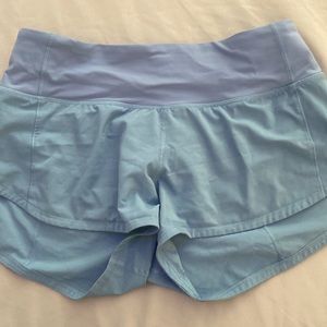 Lululemon size 0 speed up shorts